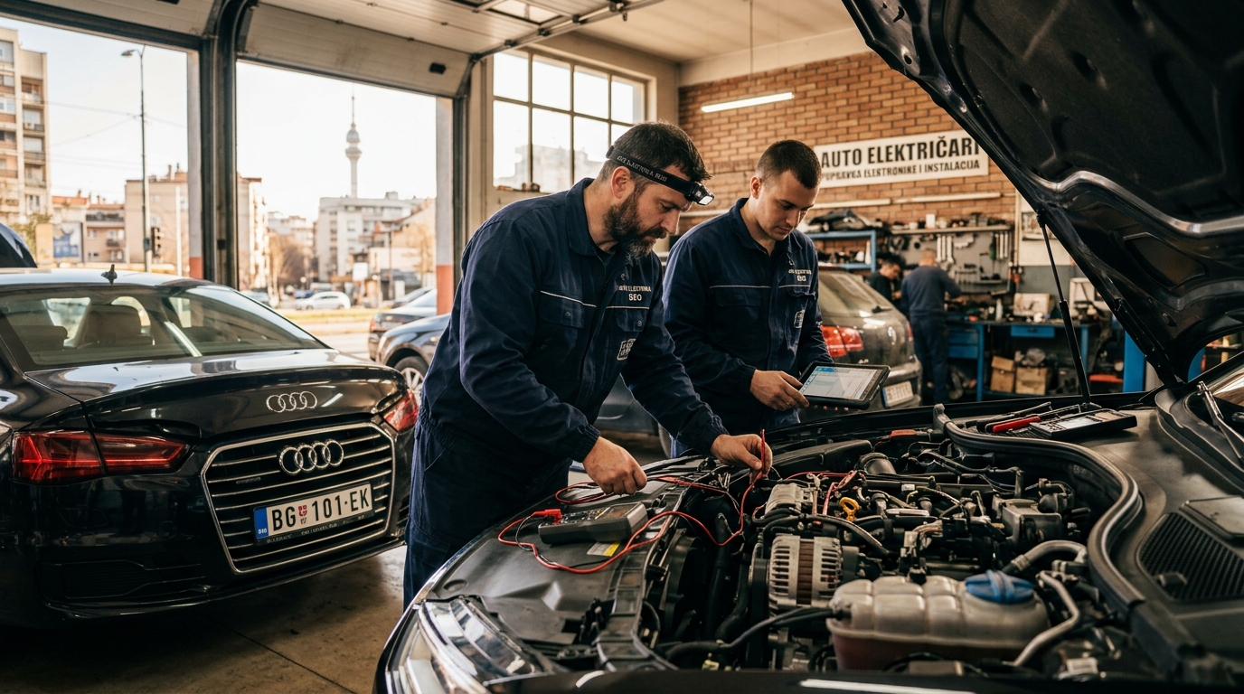 Auto električari u Beogradu: Popravka instalacija, alternatora i elektronike automobila